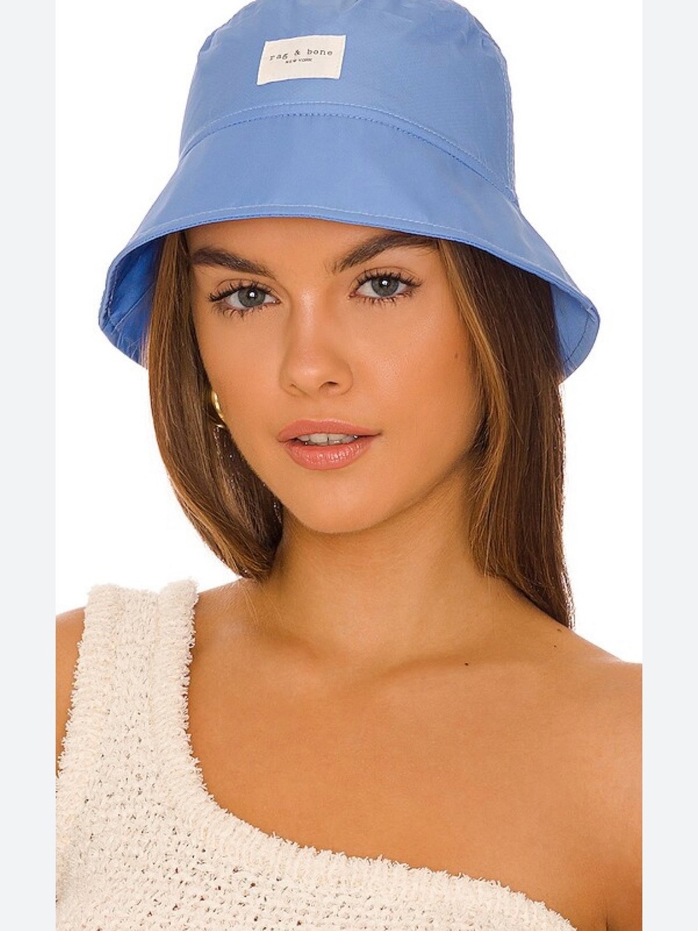 rag & bone Addison Powder Blue Bucket Hat M/L new with tags